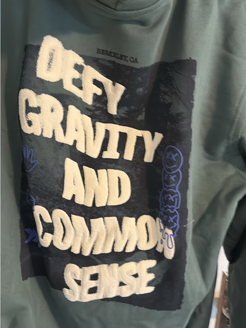 NWT The North Face Hoodie “Berkeley” heritage graphic zipper pockets